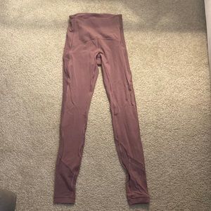 Pink lululemon leggings